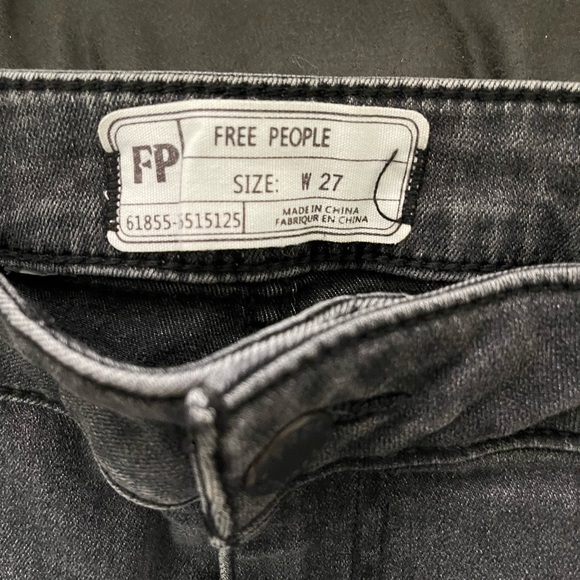 Free People Black Flare Pants - Picture 7 of 8